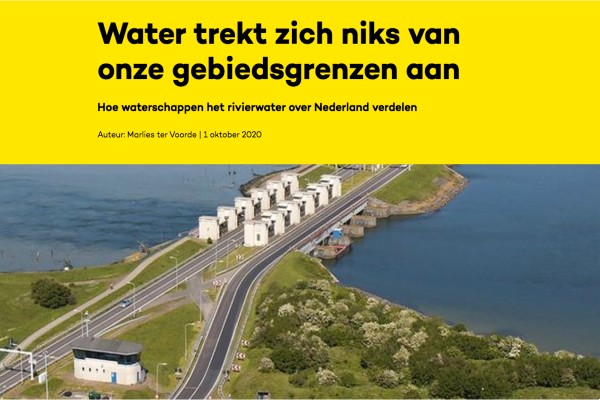 Leestips nieuwsbrief Slim Watermanagement_november 2020